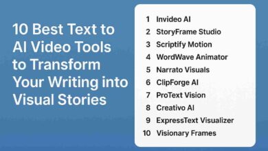 10 Best Text to AI Video Tools to Transform Your Writing into Visual Stories